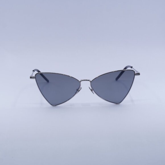 🕶️ New Saint Laurent SL303 JERRY 010 Sunglasses - Silver Frame, Grey Lenses - Picture 2 of 10